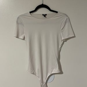 Express body suit size small white